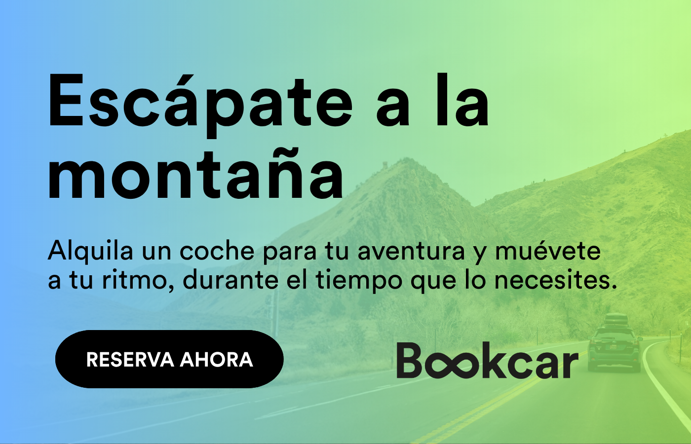 Banner - Escápate a la montaña