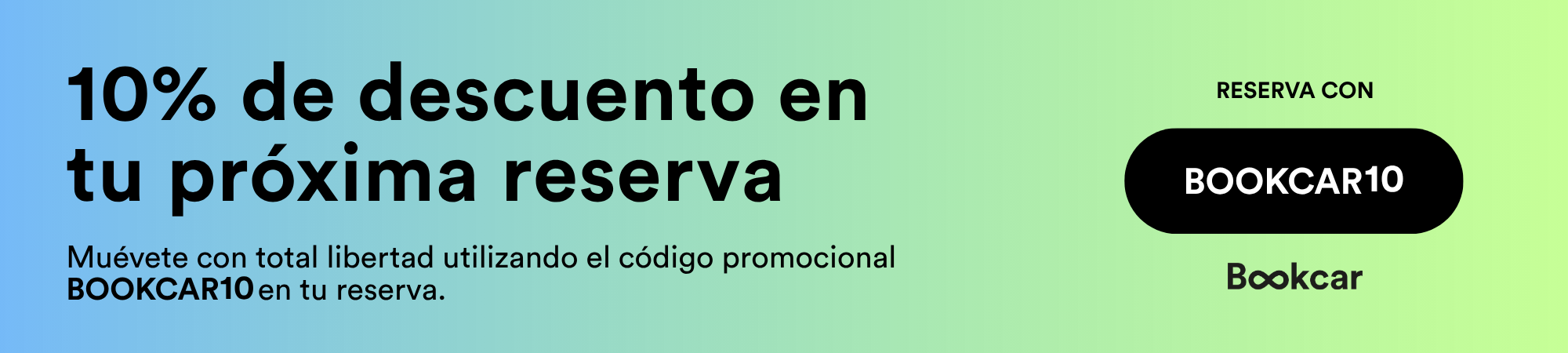 Bookcar - Reserva tu coche para tu próxima salida